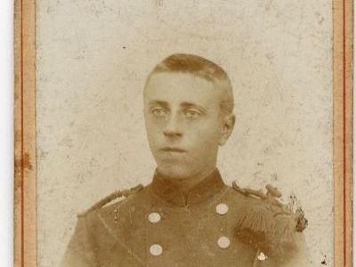 Albert Bouwman in militaire dienst