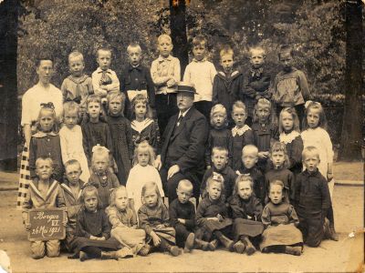 Hendrikje Okkels op een schoolfoto