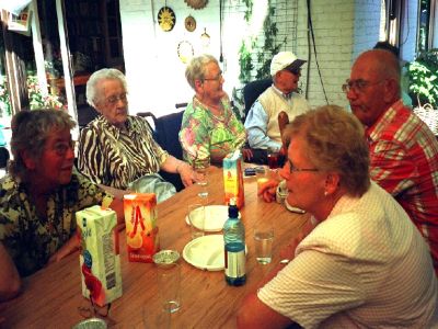 Overzicht familiedag familie Bouwman