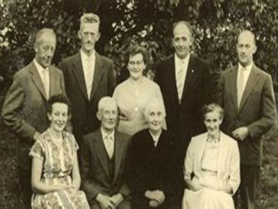 familie Bouwman ter gelegenheid van het 45 jarig huwelijksfeest