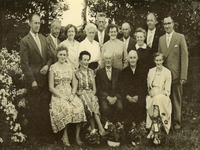 familie Bouwman ter gelegenheid van het 45 jarig huwelijksfeest